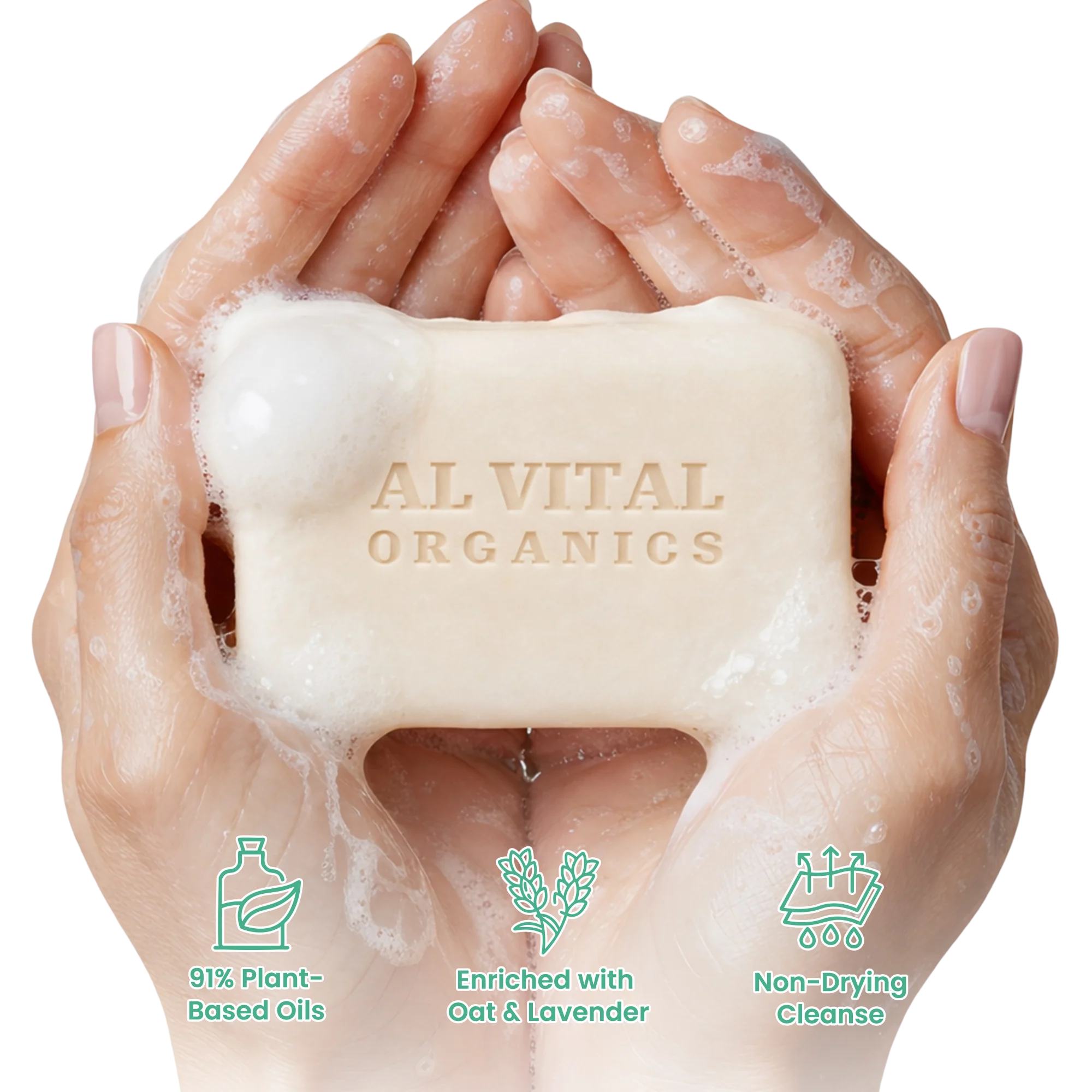 Oatmeal Soap 5 oz. Bar - Image 2