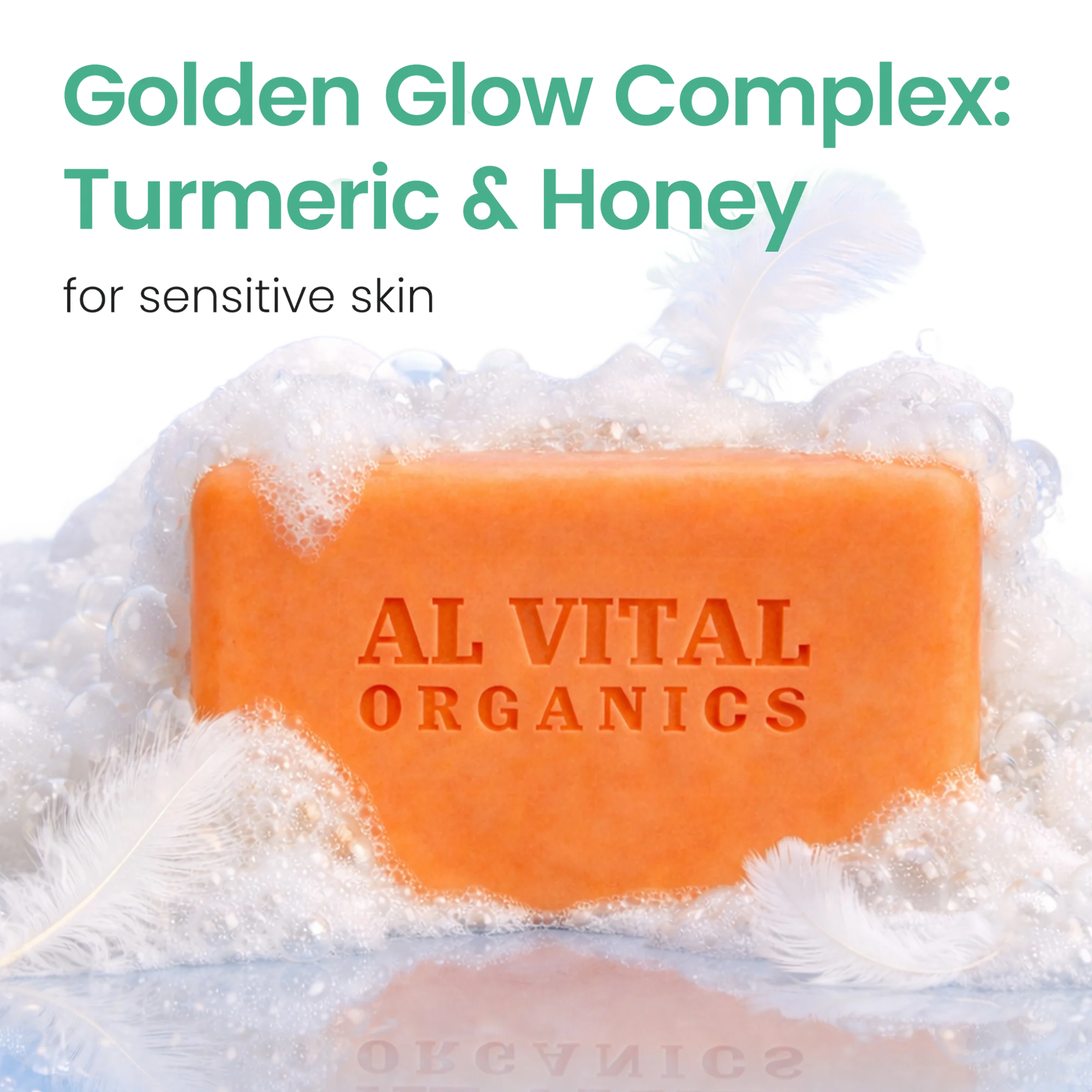 Tumeric Soap 5 oz. Bar - Image 3