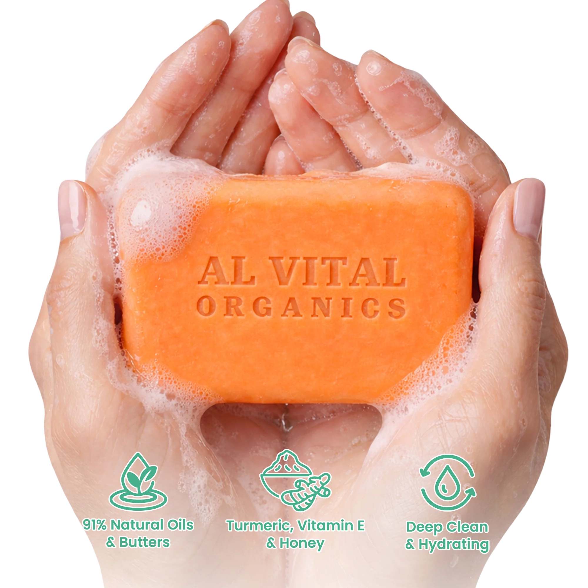 Tumeric Soap 5 oz. Bar - Image 2